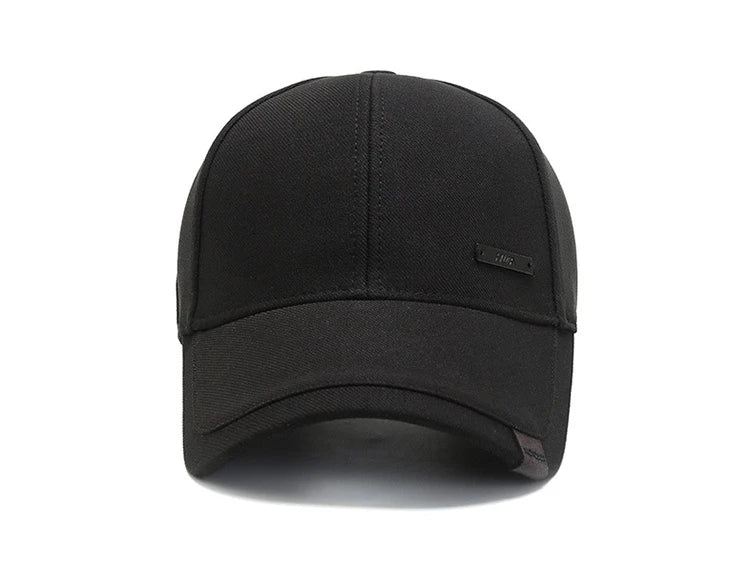 Unisex Hua Label Baseball Caps Hip Hop Cap, Outdoor Adjustable Hat Sunscreen Hat