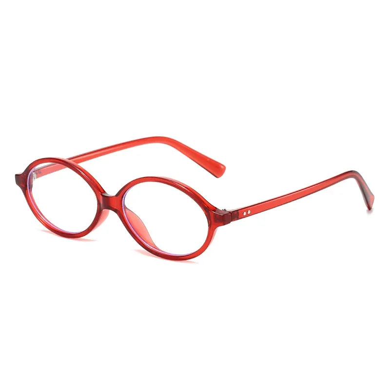JNPCXI Fashion Small Oval Sunglasses Women Retro Punk Rivets Men Shades UV400
