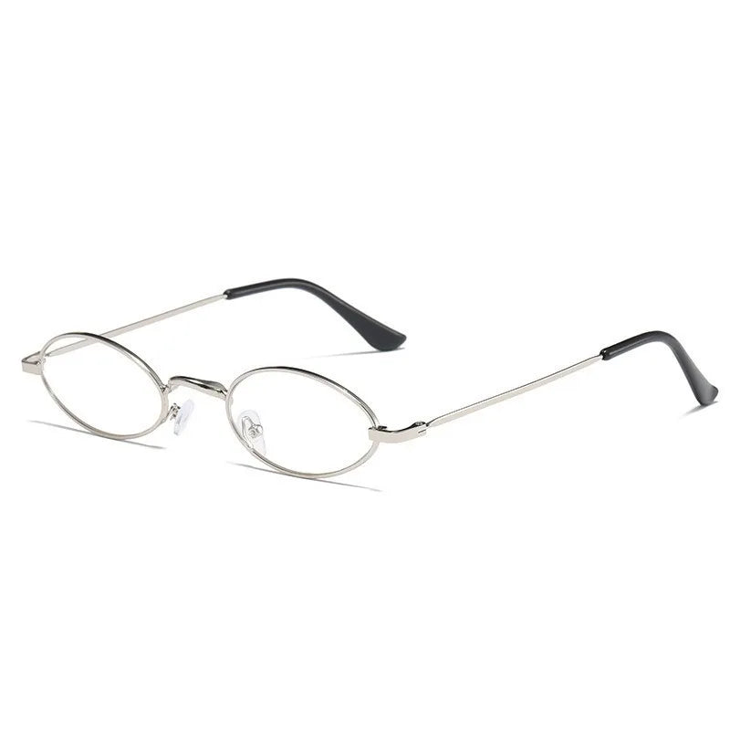 Fashion Retro Oval Metal Children's Sunglasses Hip-hop Sun Protection Eyewear