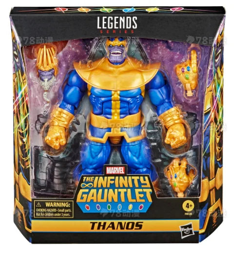 Original Hasbro Marvel Legends Series The Infinity Gauntlet THANOS Anime Figure Collection Toy Model