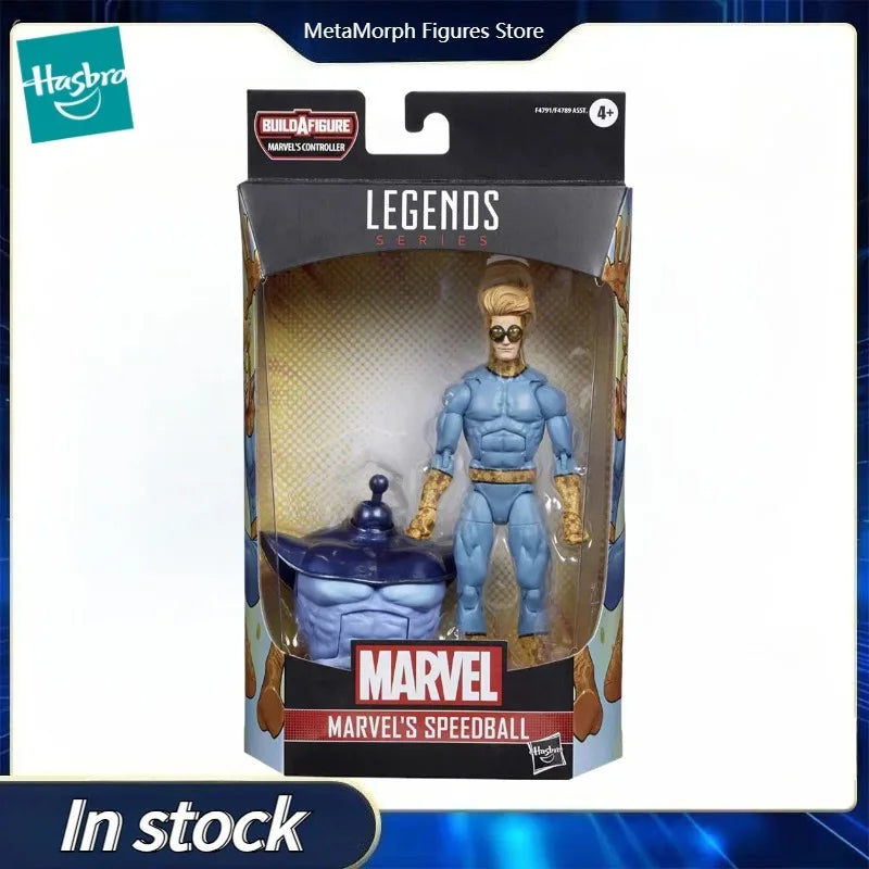 Original Hasbro Marvel Legends Series MARVEL'S SPEEDBALL  Action Toy Figure Collection Model