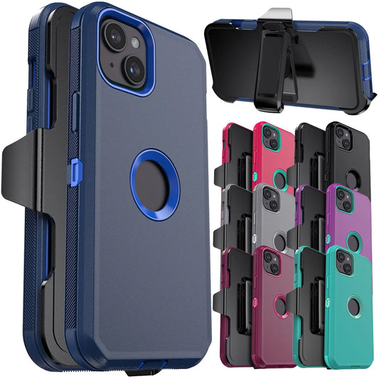 iPhone13/13 Pro/13Pro Max Shockproof Phone Case Heavy Duty Soft Protective Cover