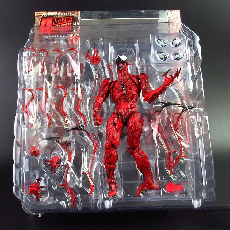 AMAZING YAMAGUCHI Carnage Venom Spider-Man Marvel Legends Action Figures