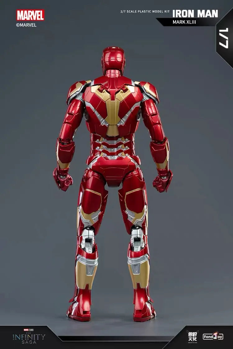 Original LED FondJoy Iron Man MK42 MK43 MK46 MK1 MK2 MK3 MK4 DIY Action Figures