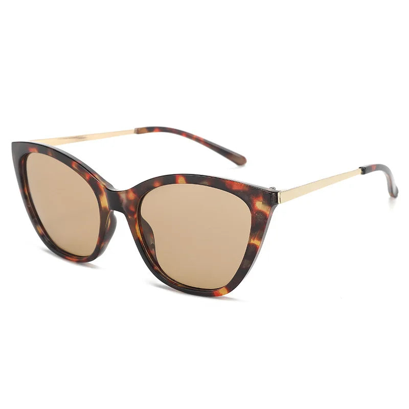 JNPCXI New Cat Eye Sunglasses Women for Female Fashion Shades Luxury Brand Designer Y2k Punk Sexy Ladies Eye Glasses
