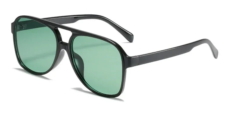 JNPCXI Double Bridge Classic Pilot Sunglasses Women Retro Vintage Sun Shades Glasses Unisex Driving Eyewear