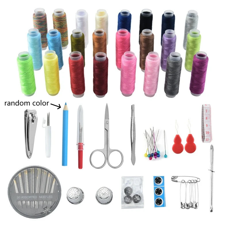 97pcs Sewing Kit with Sewing Supplies And Accessories - 24-Color Threads, Needle And Thread Kit Products for Emergency Repairs