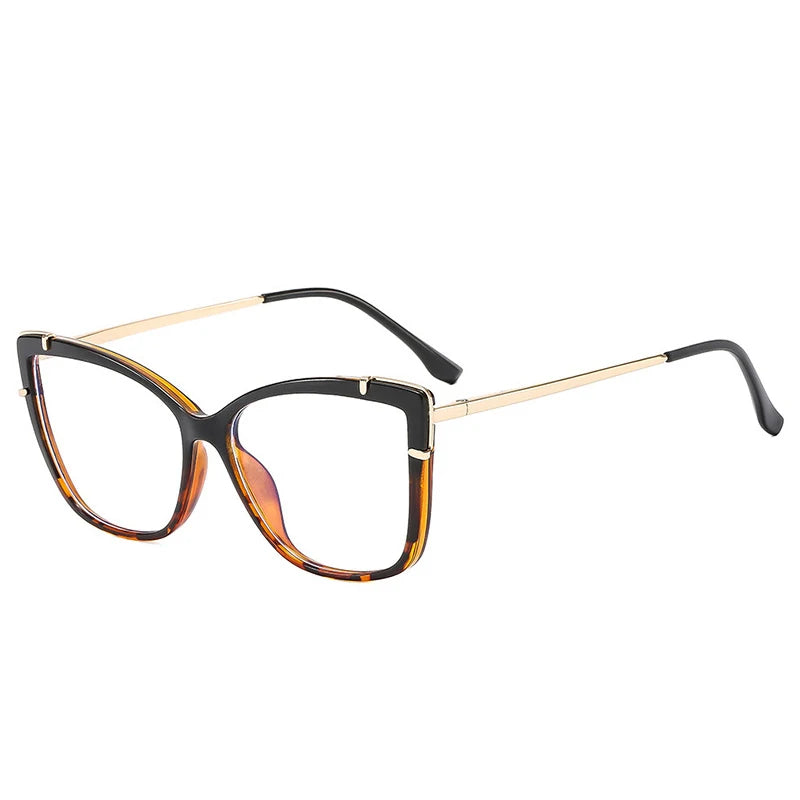 JNPCXI New Comfortable TR90 Square Vintage Computer Eyeglasses Glasses Frame Optical Spectacle Anti-blue Prescription Glasses
