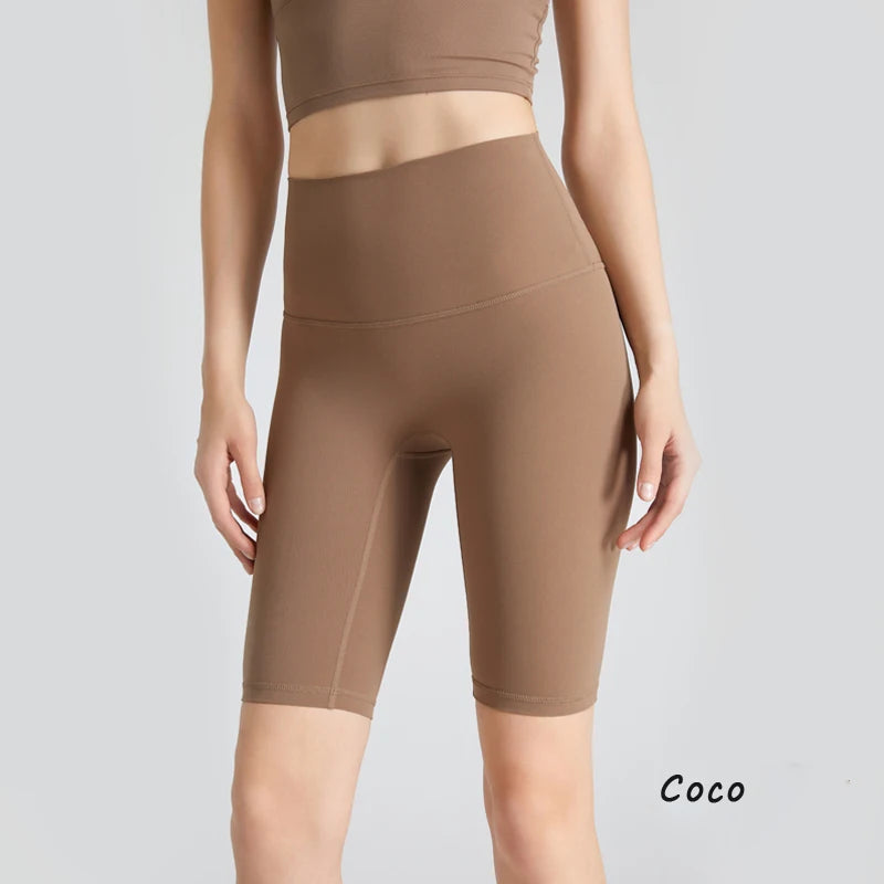 DIAS FIT JOY Women's High Waist Yoga Shorts Quick Drying Hip Lift Fitness Running Cycling QuickDry Breathable Comfortable Shorts