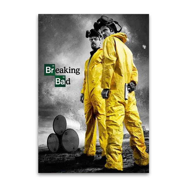 Breaking Bad TV Canvas Wall Art Print Poster Movie Art Decor Painting Unframed17