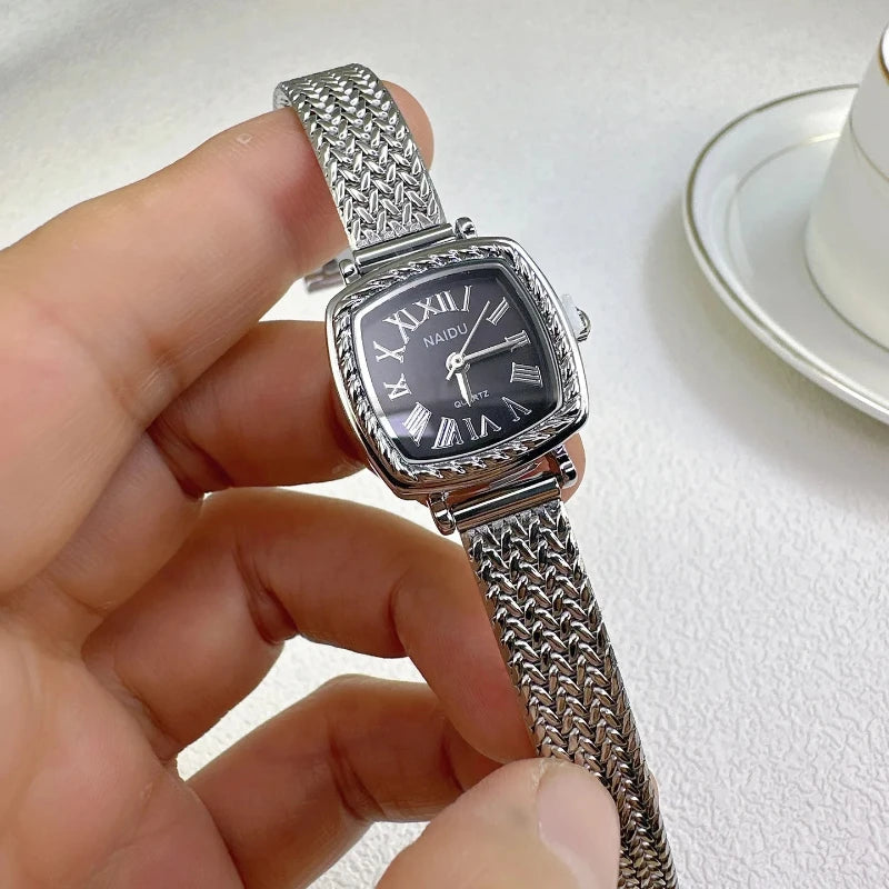 Famous Brand Women Watch Fashion Luxury Gift Ladies Gold Quartz Watch Stainless Steel Strap Wristwatches Relojes Para Mujer