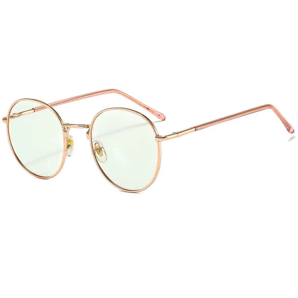 Photochromic Anti Radiation Eyeglasses for Women/Men Anti Rad Sun Adaptive Glass Metal Frame