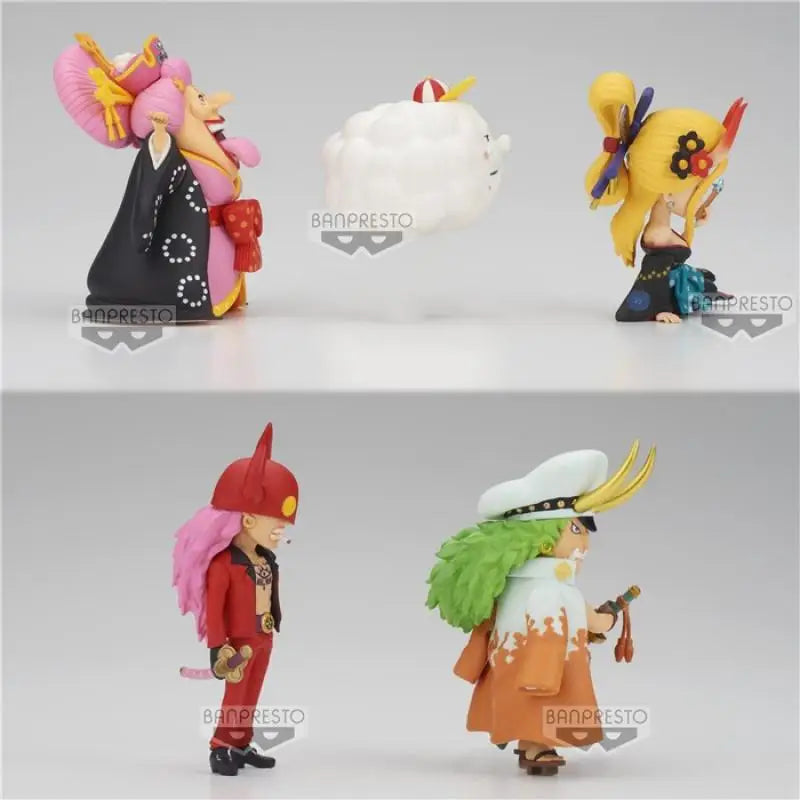 Special OfferBANDAI BANPRESTO ONE PIECE Wano Country Animation peripherals Mol Garage Kit Ornaments boys favorite gift Collectib