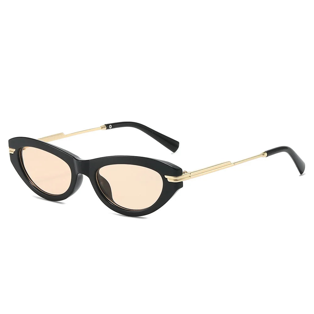 JNPCXI New Fashion Cat Eye Sunglasses For Women Men Luxury Designer Sun Glasses Shades UV400 Eyewear