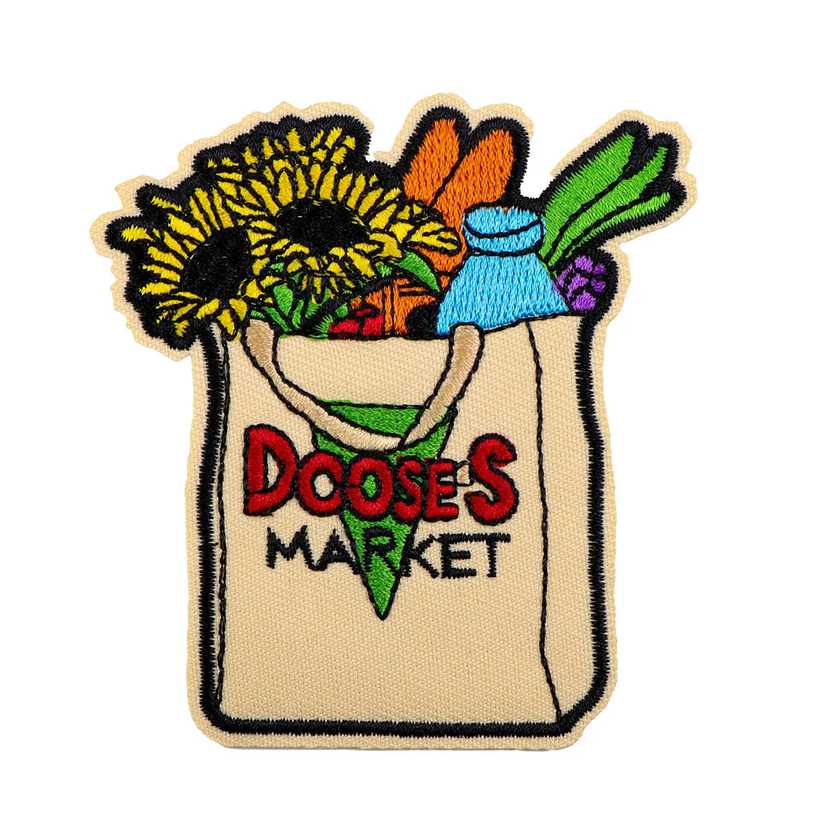 MARKET Embroidery Patch Girls Iron On Patches For Clothing Thermoadhesive Patches On Clothes DIY Sew Badges