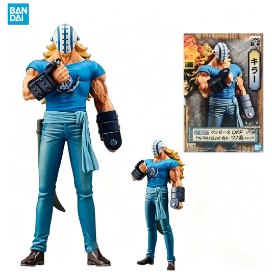 【IN STOCK】Original Banpresto DXF The Grandline Men Wano Country Vol.19 One Piece Killer 17cm Figure Collectible Model