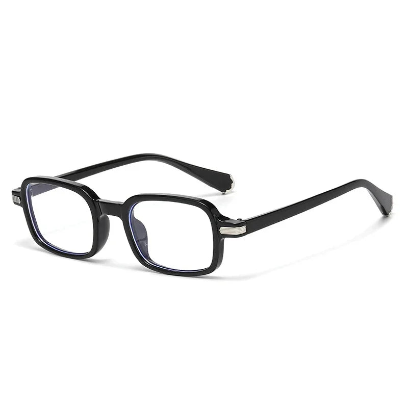 JNPCXI New Retro Rectangle Women Sunglasses Fashion Clear Ocean Gradient Lens Shades UV400 Men Trending Rivets Sun Glasses