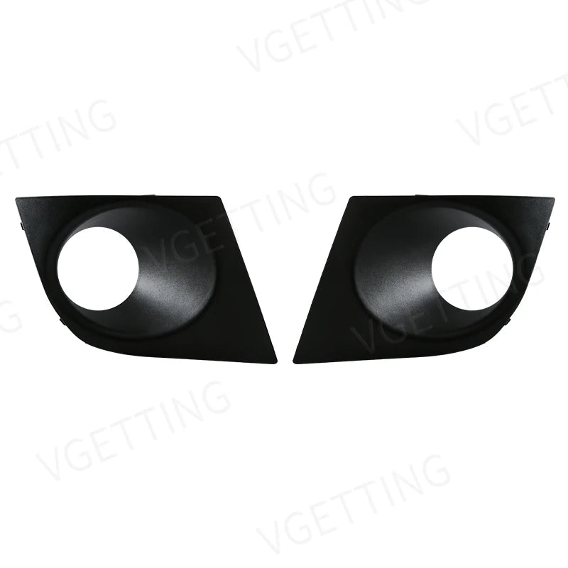 For Nissan Tiida 2007 2008 2009 2010 2011 LED Fog Light Lamp Headlights Cover Hood Frame Waterproof Car Accessories Left Right