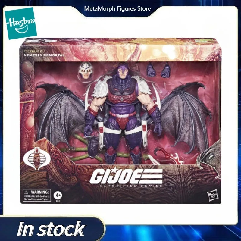 Original Hasbro G.I. Joe Classified Series NEMESIS IMMORTAL Anime Figure Model Collection Toy