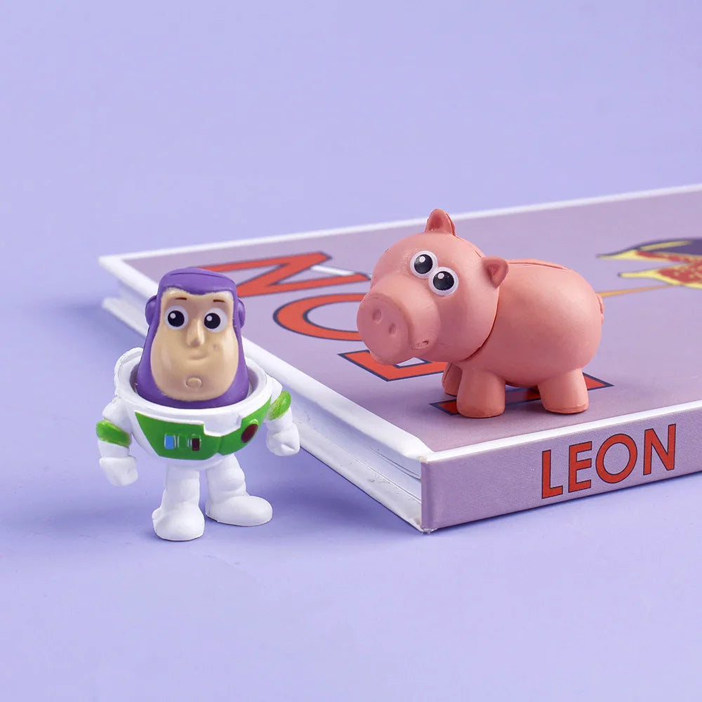 6pcs Toy Story Action Figures, Anime Cartoon Model Doll Car Decoration