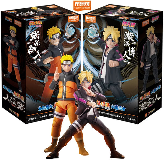 Blokees Naruto Action Figure DIY Toy Uzumaki Boruto Assembling toy Figurines