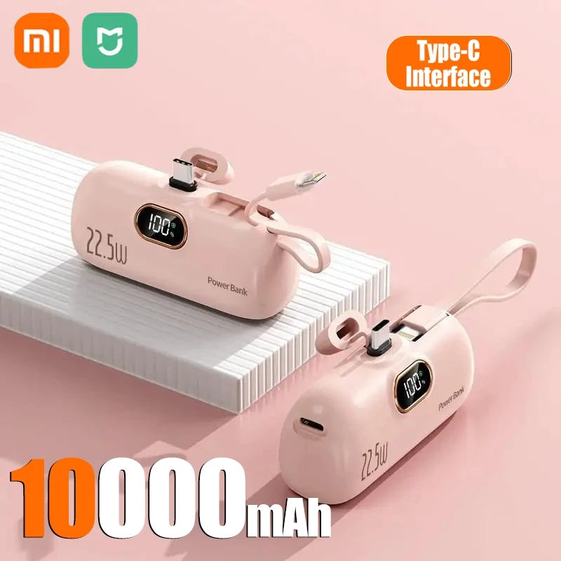 Xiaomi Mini Convenient Mobile Power Bank 30000mah Fast Charging Iphone/Android P