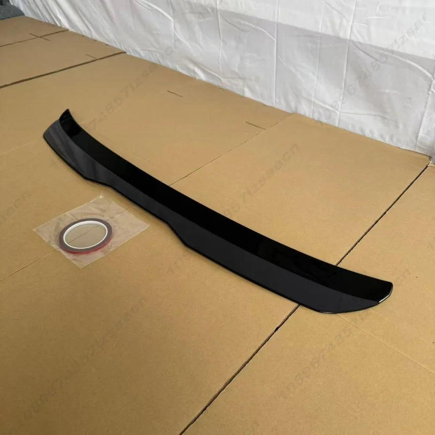 For Volkswagen Golf 7 7.5 MK 7 7.5 GTI R GTD R-line 2013-2019 Hatchback Rear Trunk Lip Rear Roof Spoiler Wing Body kit Black ABS