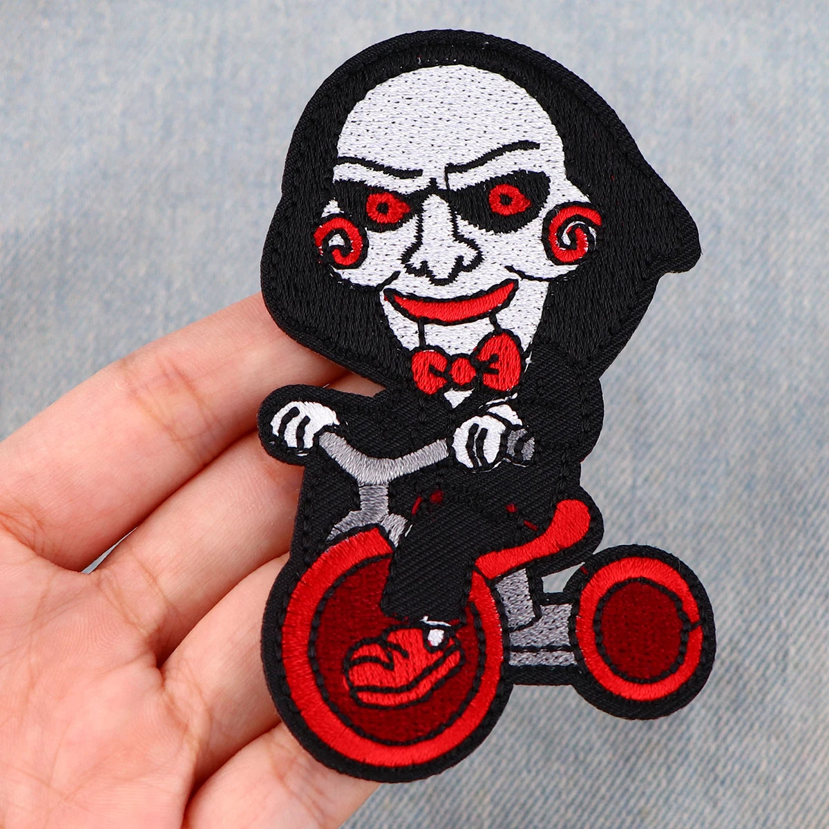 Horror Things Embroidery Patches For Clothing Patches For Clothes Halloween DIY Iron on Patch On Clothes Stickers