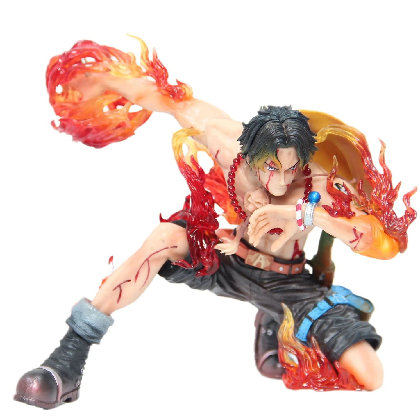 16cm, 6inch One Piece Anime Ace Figure The Top War Portgas D Ace Action Figure