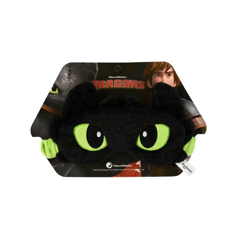 Toothless fashion Sleep Eye Mask Cute Blindfold Dragon Eye Cover Mask Eyepatch