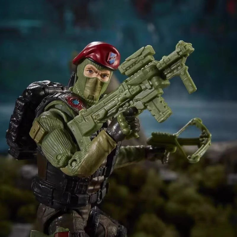 Original Hasbro G.I. Joe Classified Series COBRA ISLAND WAYNE BEACH HEAD SNEEDEN Anime Figure Model Toys Ornaments