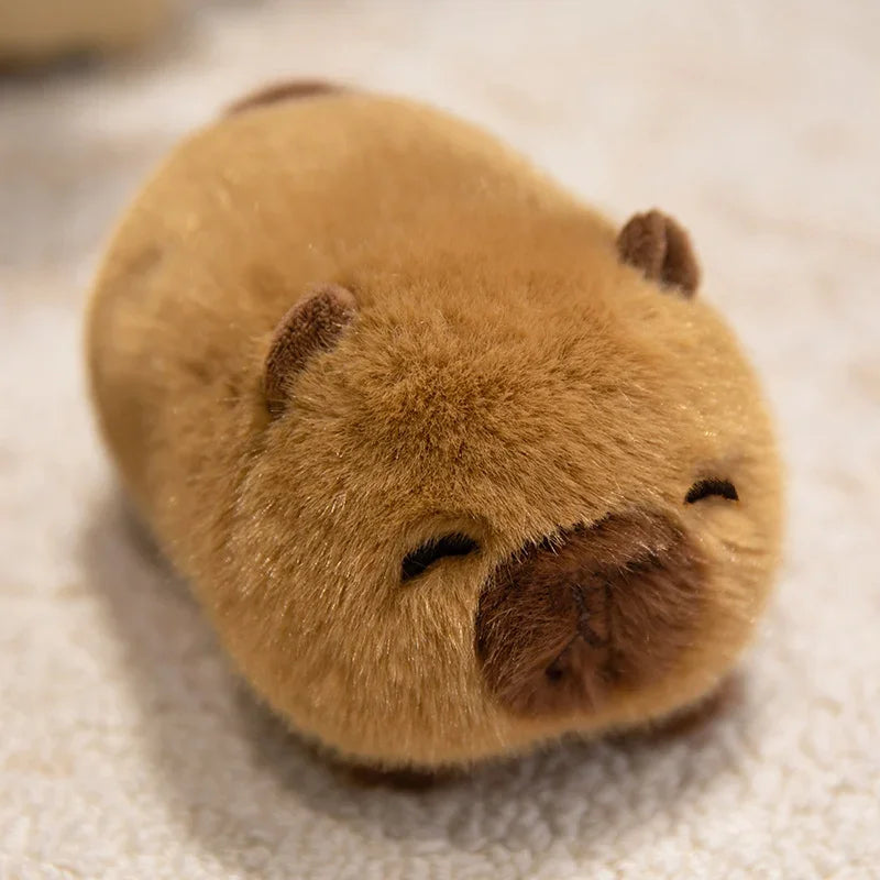 Cute Lying Animals Red Panda Fox Sloth Cat Soft Plush Dolls Stuffed Capybara Pig Plushie Baby Toys Gifts For Children