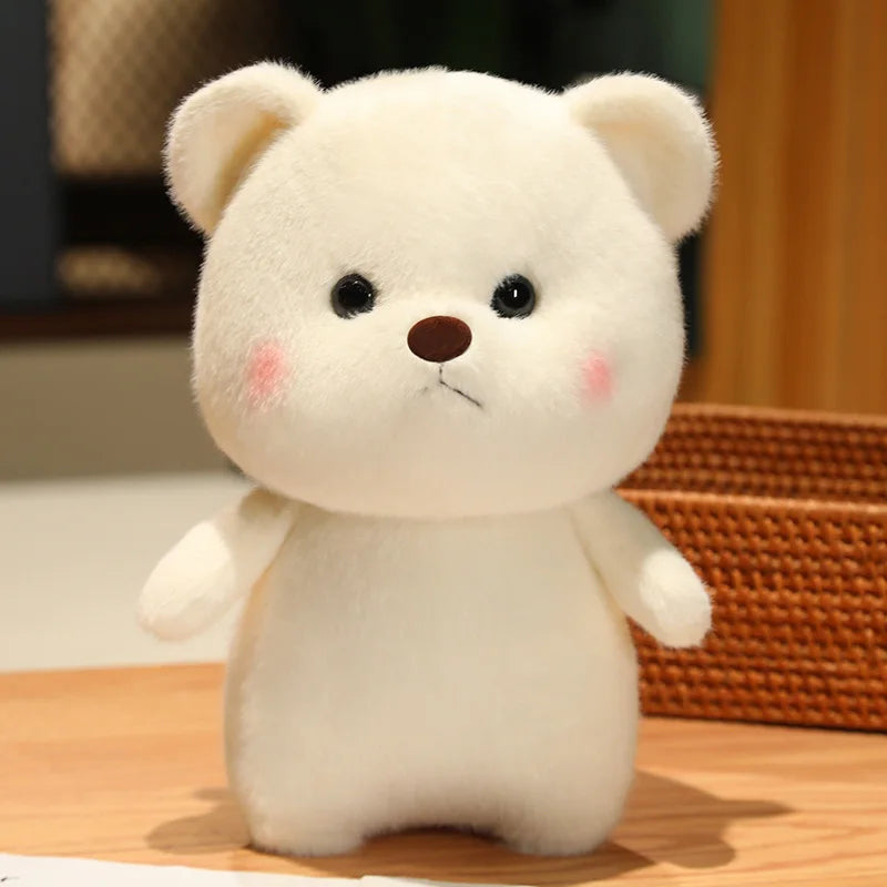 Lovely Girl Heart  Bear Plush Toys Kawaii Sfuffed Animals Soft Baby Sleeping Doll Valentine's Day Gift For Selfie Props