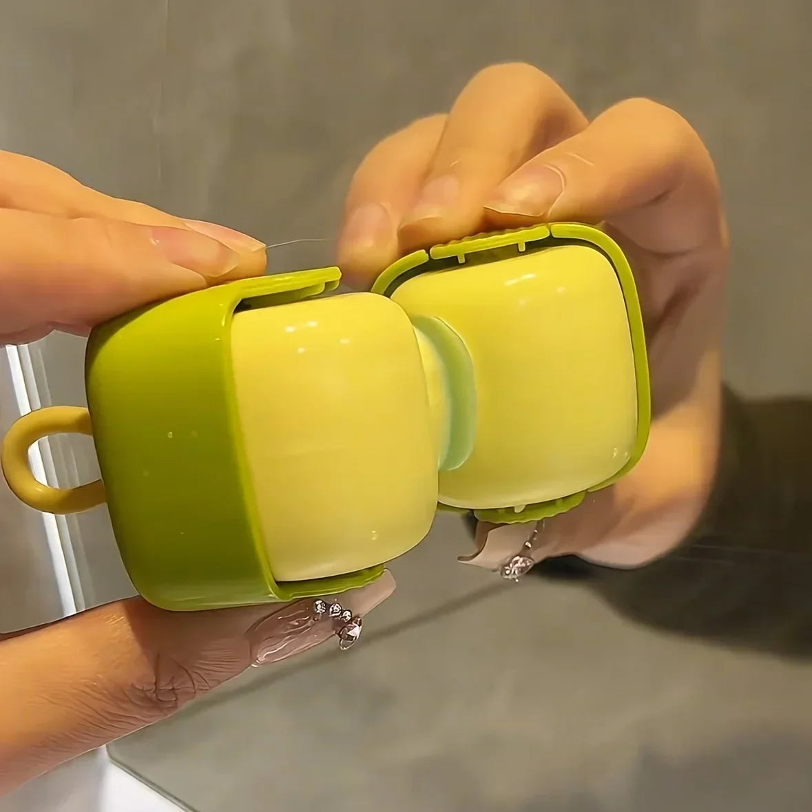 2pcs Washable Lint Roller Pet Hair Remover Clothes/Sofa/Bed Reusable Sticky Roll