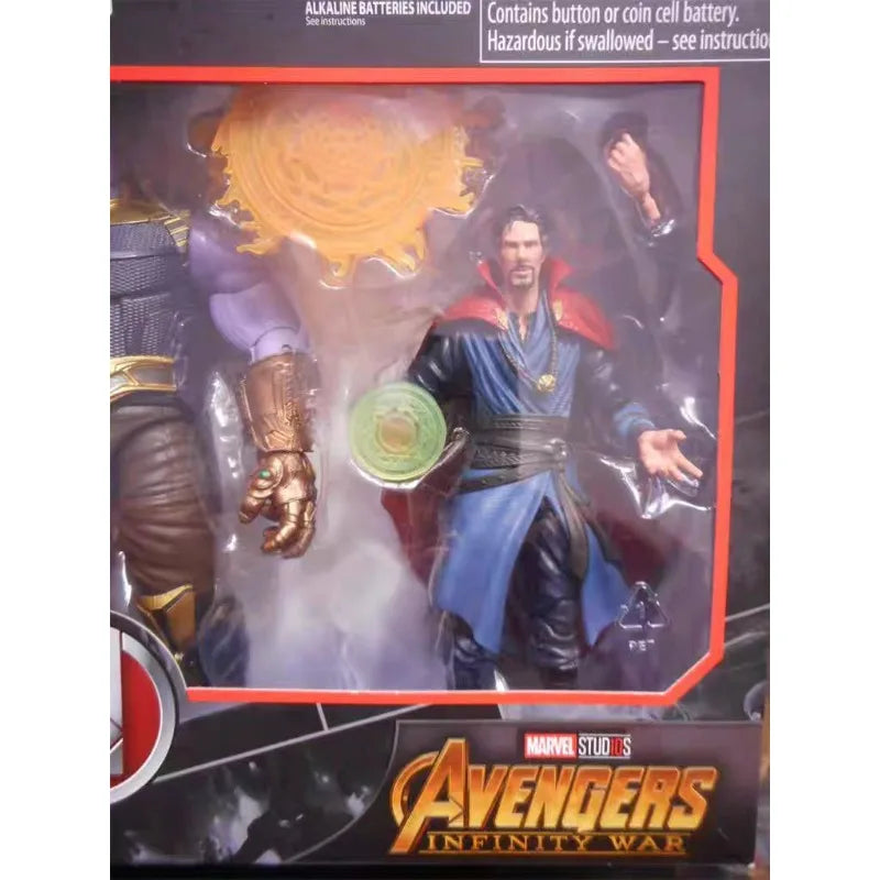 Original Hasbro Marvel IRON MAN MARK 50 IRON SPIDER/HULK HULKBUSTER/IRON MAN MARK L THANOS DOCTOR STRANG Action Toy Figure