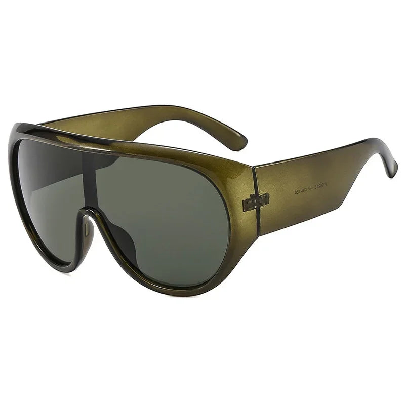 JNPCXI New Oversized One Piece Sunglasses for Women Outdoor Sun Glasses Men Female Shades Oculos De Sol Eyewear