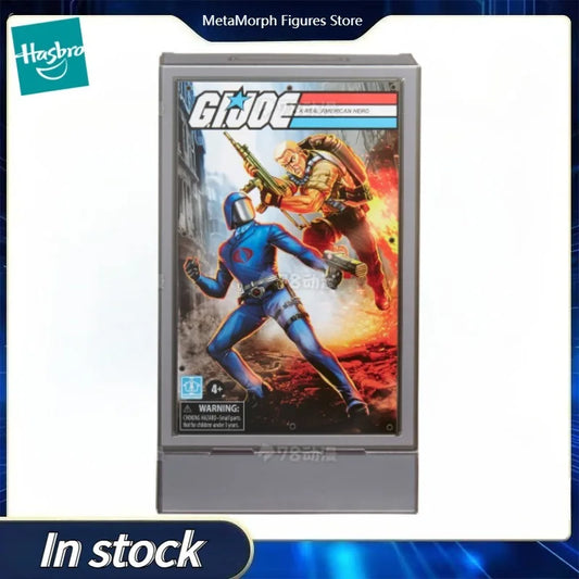Original Hasbro G.I. Joe Classified Series Retro Collection Duke Vs. Cobra Commander Anime Figures Toys Models Collection