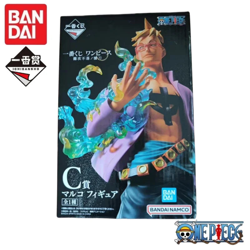 Special OfferIn Stock Original Bandai Ichiban Kuji King Roronoa Zoro Marco Benn Beckman Charlotte Katakur Anime Figures Toys for