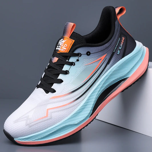 Running Shoes Carbon Board Speciality Marathon Men Sports Breathable Lightweight Women's Comfortable Athletic Nonskid Sneakers