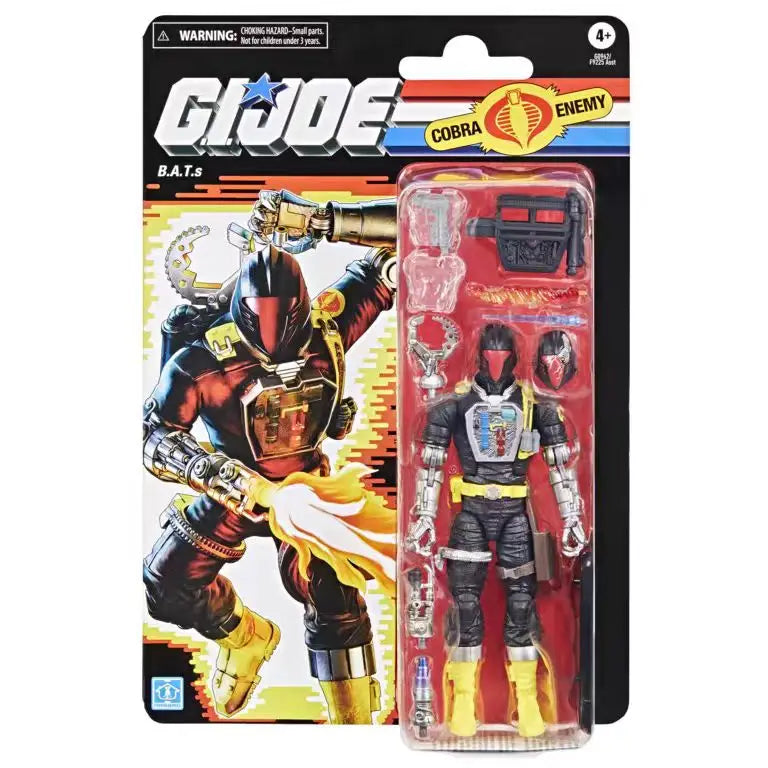 Original Hasbro G.I. Joe Classified Series B.A.T.S Action Toy Figure Collection Model