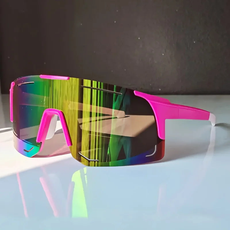 4 Pairs of Retro Sports Fashion Glasses for Men and Women Stylish Gradient Lenses Lightweight and Durable Design