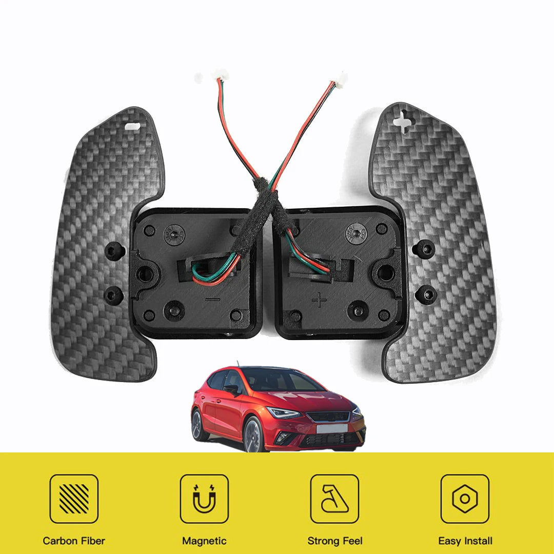 Carbon Fiber Paddle Shifter For Seat Magnetic Paddle Shift Aluminum Alloy Leon Cupra Formentor Leon ST