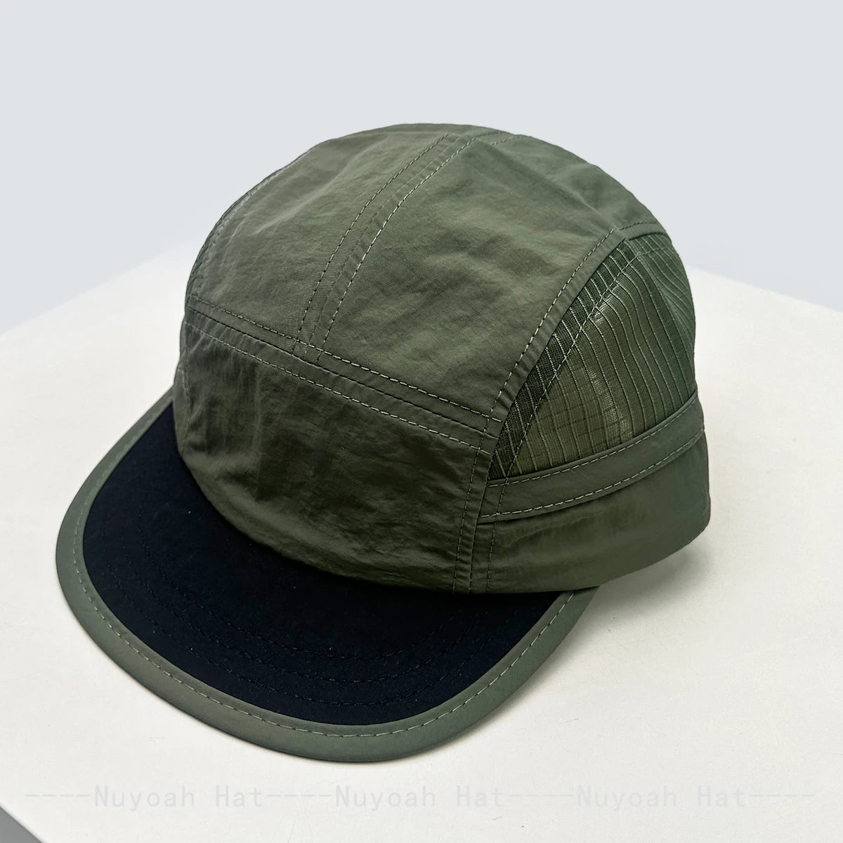 New Unisex Color Block Embroidered Letters Trees Solid Baseball Hats Sunshade Quick-dry Versatile Outdoor Peaked Caps Casual ins