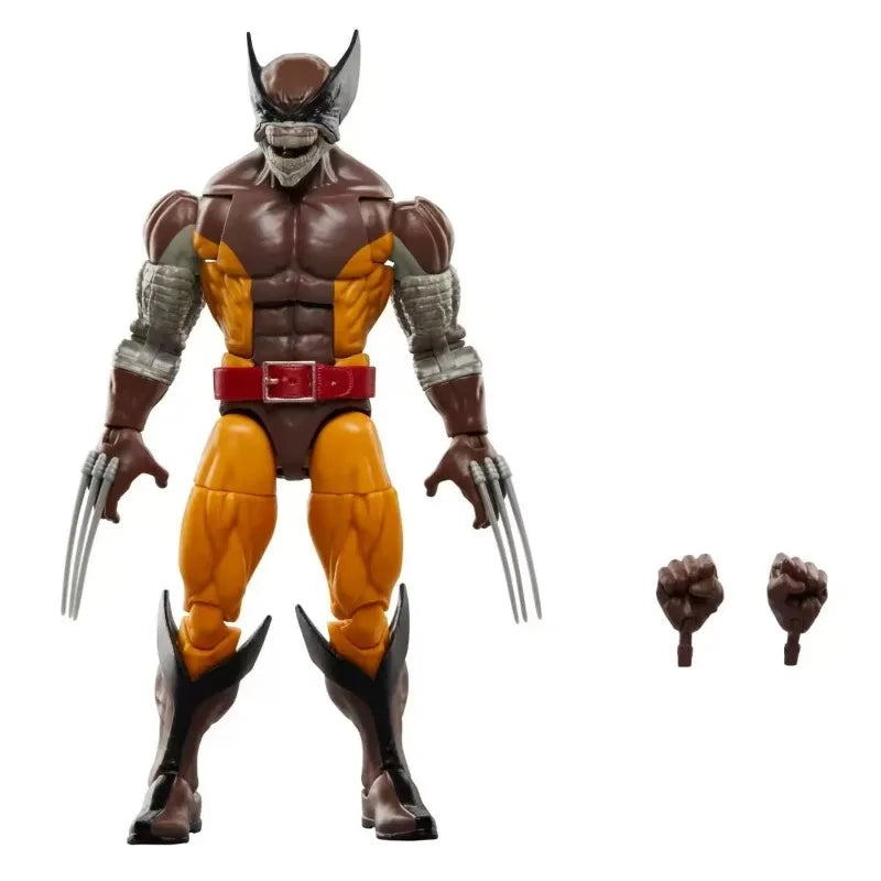 Original Hasbro Marvel Legends Series Wolverine 50th Anniversary Anime Figure Toys Ornaments Model