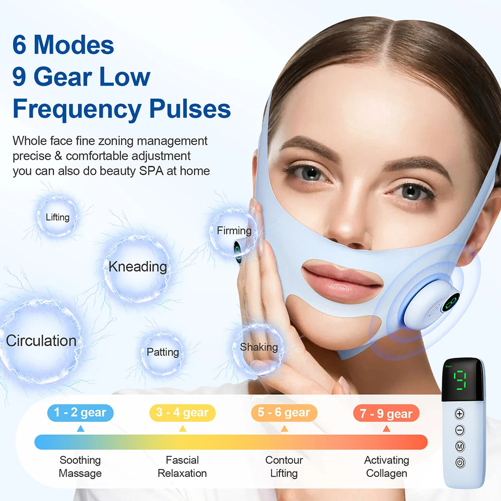 Face Slimming Bandage V Line Face Lifting Mask Double Chin Reducer Cheek Lift Up Shaper Cheek Slimmer Remove Edema Massager