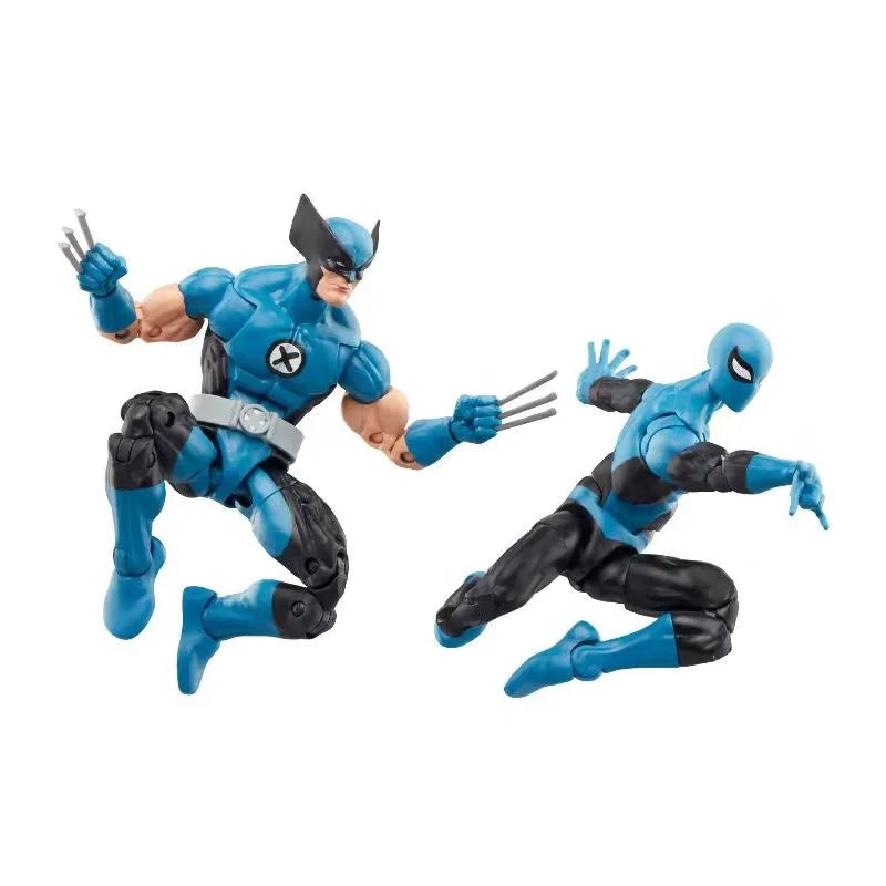Original Hasbro Marvel Legends Series Fantastic Four Comics Wolverine and Spider-Man Action Toy Figure Mode Collection