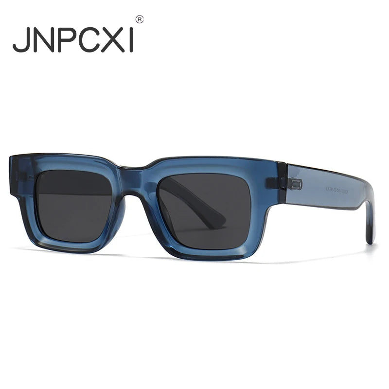 JNPCXI New Vintage Square Women Polarized Sunglasses Olive Green Fashion Men Outdoor Shades UV400