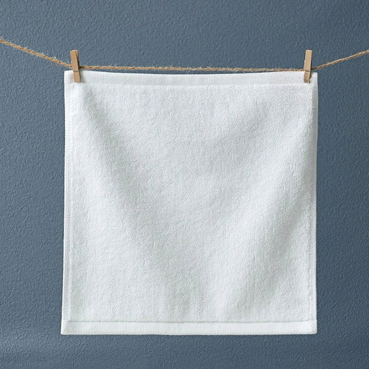 30x30cm Pure Cotton Face Towel: Soft Handkerchief for Kids, Restaurant Napkin & Multi-Purpose Rag