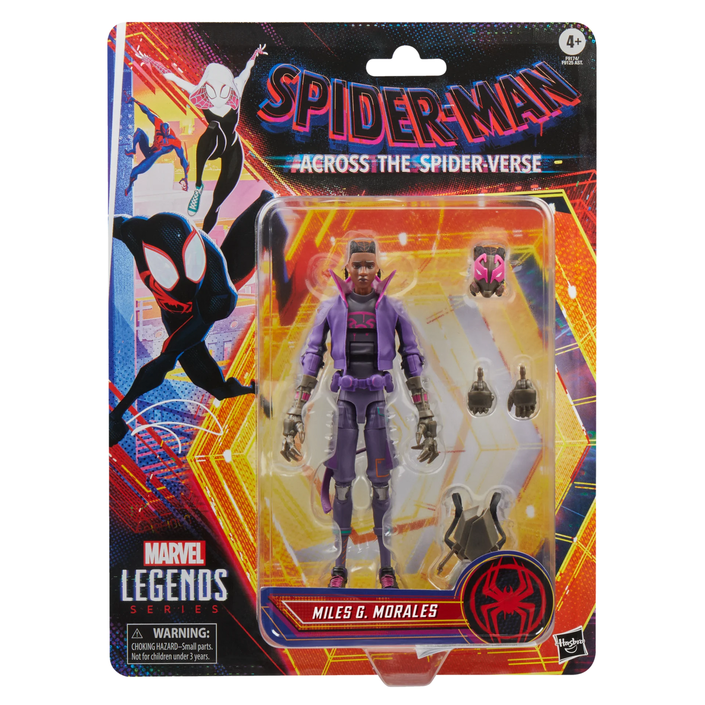 Marvel Legends Across The Spiderverse Wave 2 Peter Paker Gwen Spot Miles 2099 Spider Punk  Wave 6" Action Figure