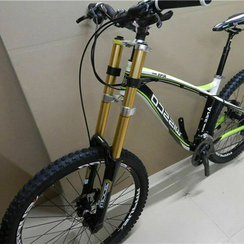 ZOOM 26" MTB Bike Suspension Fork 1-1/8" Aluminium DH680 Bicycle Fork 110*20mm TA Lockout Disc Brake Fork Cycling Parts